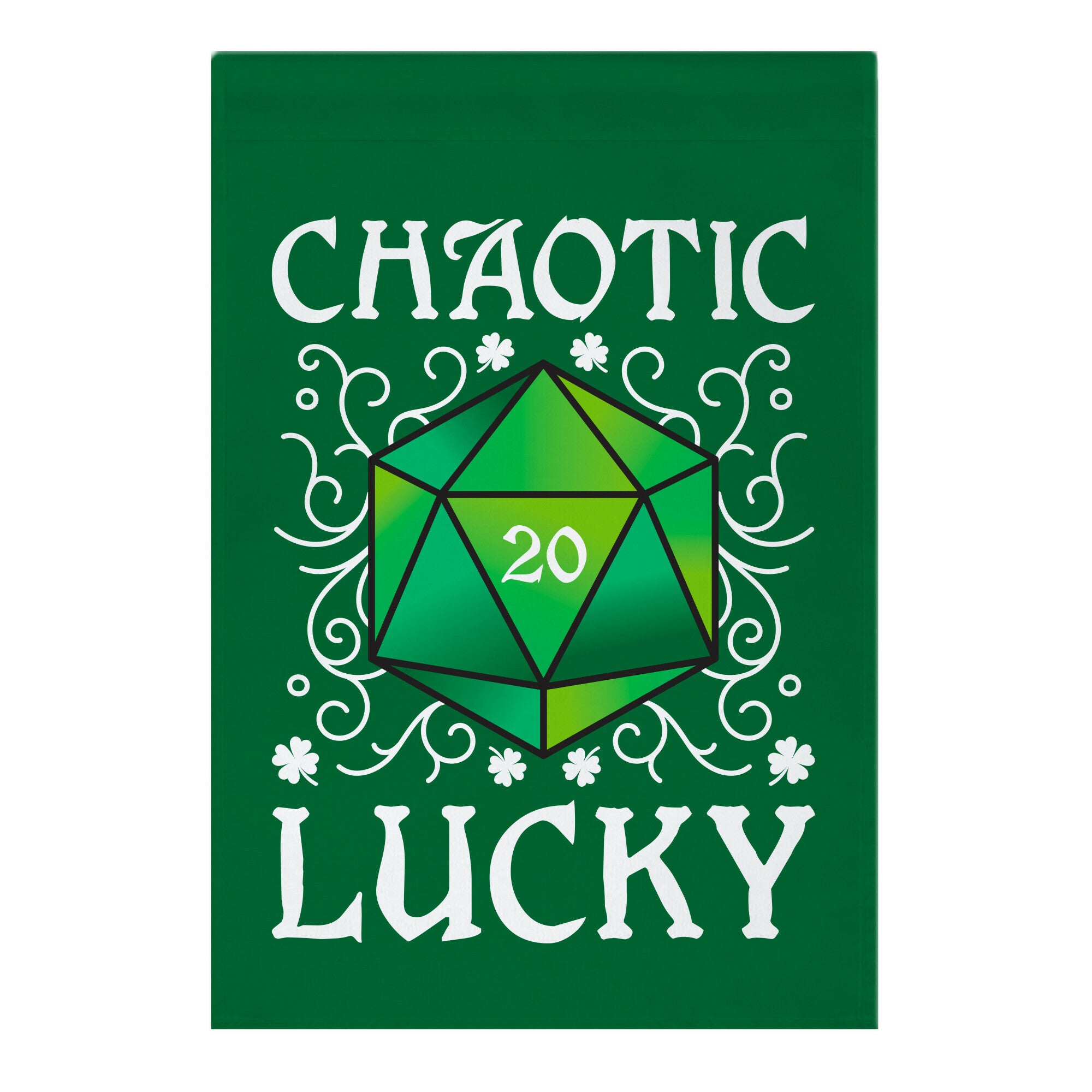 Chaotic Lucky Garden Flag